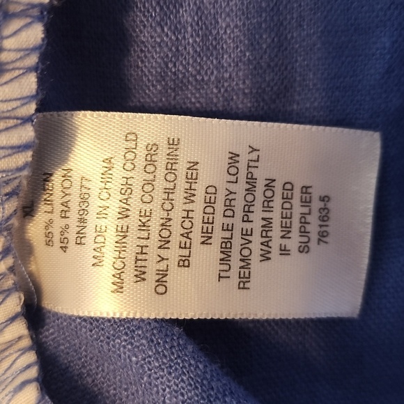 A.N.A paper bag shorts linen bend size extra large - Picture 4 of 4